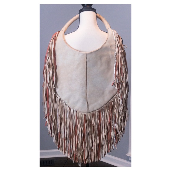 [SOLD]Barbara Bonner Large Suede Shoulder Bag - Picture 3 of 8